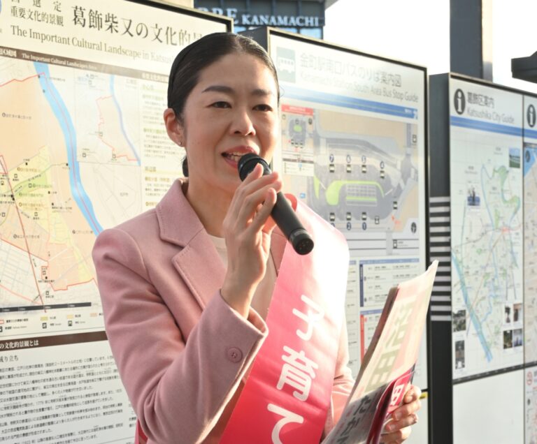 明日11月2日から葛飾区議会議員選挙がはじまります